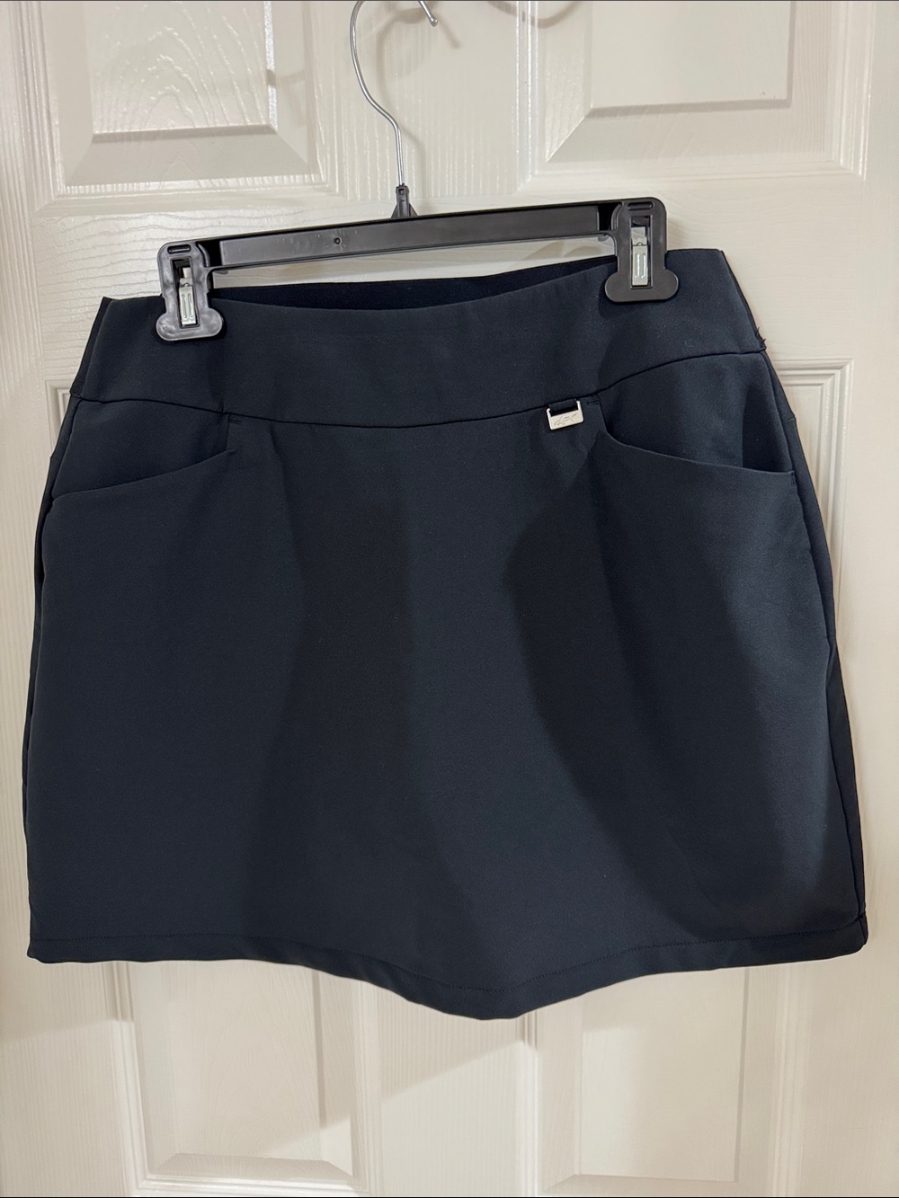 Black Mini Skort with Shark Logo by Greg Norman NWOT